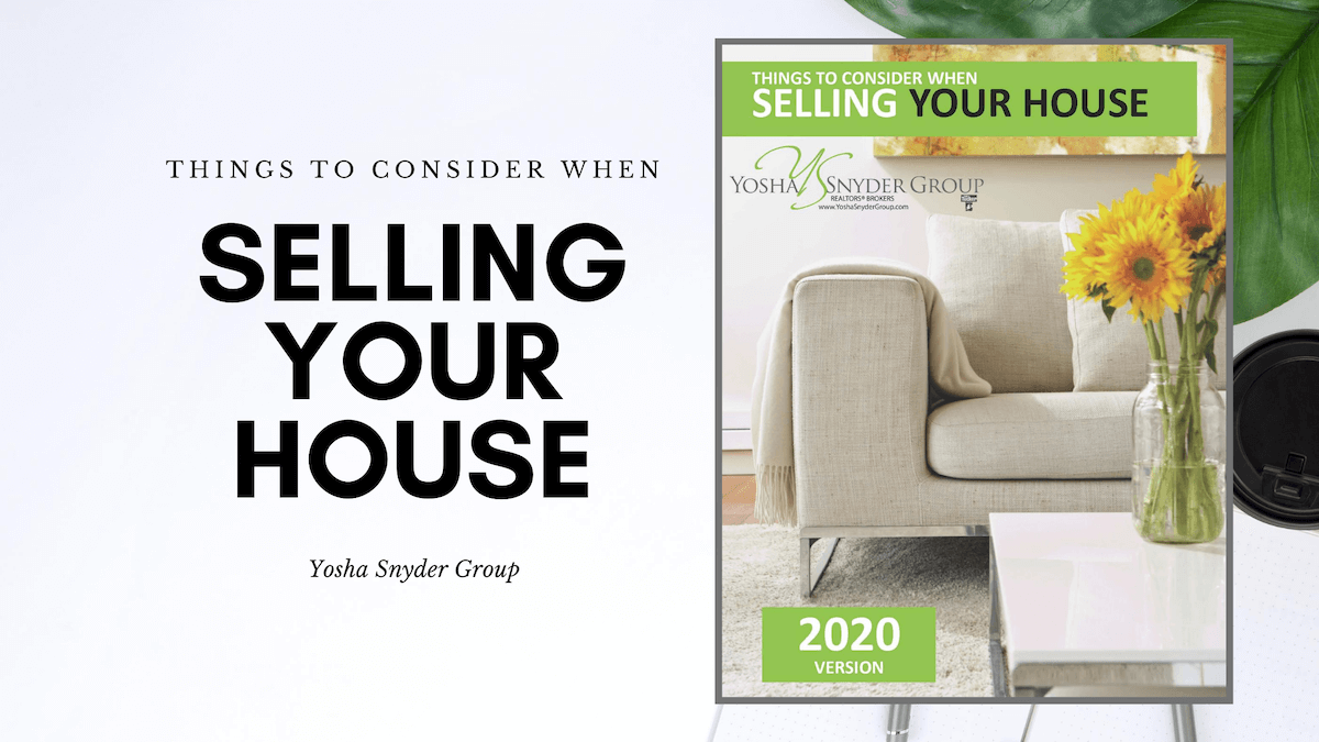 Things To Consider When Selling Your House